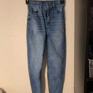 Extra high-rise skinny jeans